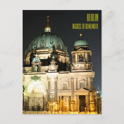 Berliner Dom Postkarte (Vorderseite)