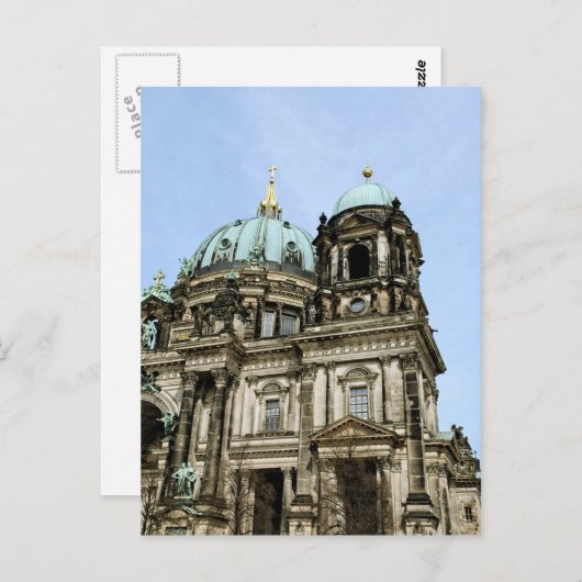 Berliner Dom Postkarte (Vorne/Hinten)