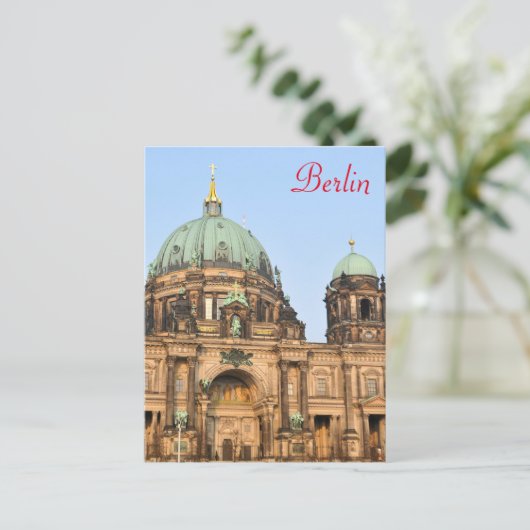 Berliner Dom Postkarte (Stehend Vorderseite)
