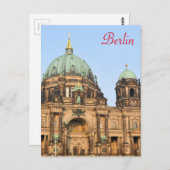 Berliner Dom Postkarte (Vorne/Hinten)