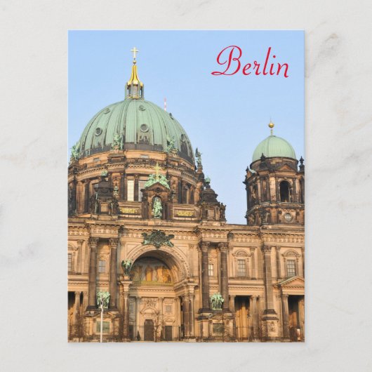 Berliner Dom Postkarte (Vorderseite)