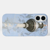 Berliner Fernsehturm Abstrakte Deutschland Reise K Case-Mate iPhone Hülle (Rückseite (Horizontal))