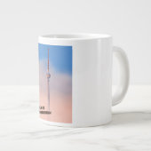 Berliner Fernsehturm, Berliner Fernsehturm Jumbo-Tasse (Vorderseite Rechts)