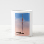 Berliner Fernsehturm, Berliner Fernsehturm Jumbo-Tasse (Vorderseite)