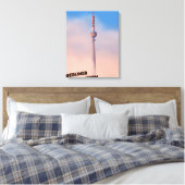Berliner Fernsehturm, Berliner Fernsehturm Leinwanddruck (Insitu (Schlafzimmer))