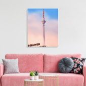 Berliner Fernsehturm, Berliner Fernsehturm Leinwanddruck (Insitu (Wohnzimmer))