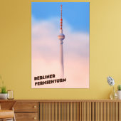 Berliner Fernsehturm, Berliner Fernsehturm Leinwanddruck (Insitu (Wohnzimmer))