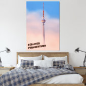 Berliner Fernsehturm, Berliner Fernsehturm Leinwanddruck (Insitu (Schlafzimmer))