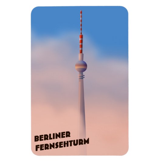 Berliner Fernsehturm, Berliner Fernsehturm Magnet (Vertikal)