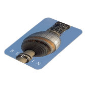 Berliner Fernsehturm naher Kühlschrankmagnet Magnet (Linke Seite)