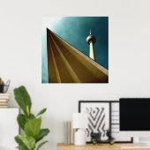 Berliner Fernsehturm Poster (Heimbüro)