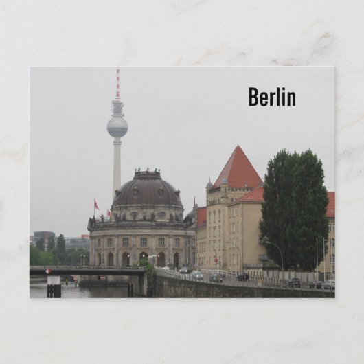 Berliner Fernsehturm Postkarte (Vorderseite)