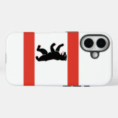 Berliner Flagge Case-Mate iPhone Hülle (Rückseite (Horizontal))