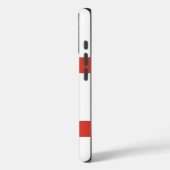 Berliner Flagge Case-Mate iPhone Hülle (Rückseite / Links)