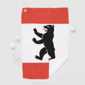 Berliner Flagge Golfhandtuch (Insitu)