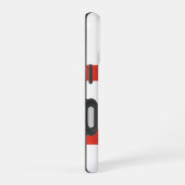 Berliner Flagge iPhone 16 Hülle (Rechte Seite)