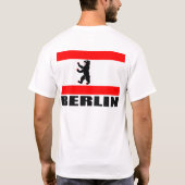 Berliner Flagge T-Shirt (Rückseite)