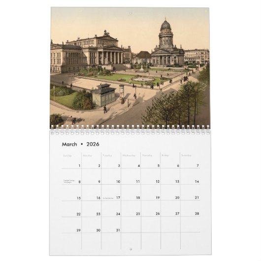 Berliner Geschichte Kalender (Mär 2026)