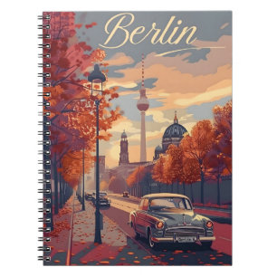 Berliner Herbsteleganz Notizblock
