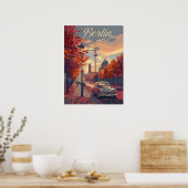 Berliner Herbsteleganz Poster (Küche)