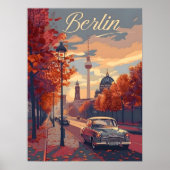 Berliner Herbsteleganz Poster (Vorne)