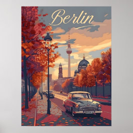 Berliner Herbsteleganz Poster