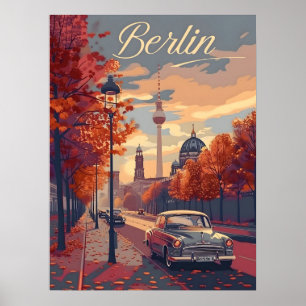 Berliner Herbsteleganz Poster