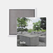 Berliner Holocaust-Mahnmal Magnet (Vorderseite/Rückseite)