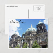 Berliner Kardinaldeutsch Postkarte (Vorne/Hinten)