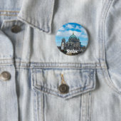 Berliner Kathedrale und Fernsehturm in Berlin Button (Beispiel)