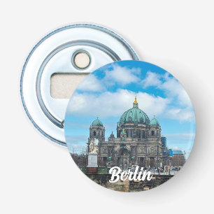 Berliner Kathedrale und Fernsehturm in Berlin Flaschenöffner
