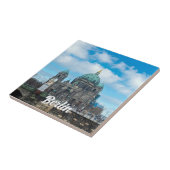 Berliner Kathedrale und Fernsehturm in Berlin Fliese (Seite)