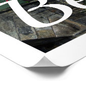 Berliner Kathedrale und Fernsehturm in Berlin Poster (Ecke)