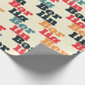 Berliner Kreativmuster Geschenkpapier (Ecke)