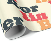 Berliner Kreativmuster Geschenkpapier (Rolleneckpunkt)