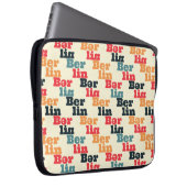 Berliner Kreativmuster Laptopschutzhülle (Vorne Rechts)