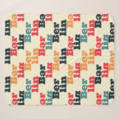 Berliner Kreativmuster Sherpadecke (Vorderseite (Horizontal))