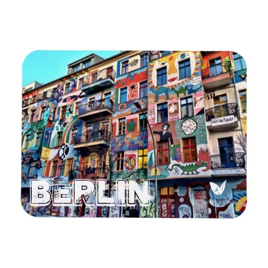 Berliner Kühlschrankmagnet, das perfekte Souvenir! Magnet (Horizontal)