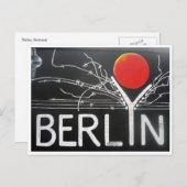 Berliner Kunst Postkarte (Vorne/Hinten)