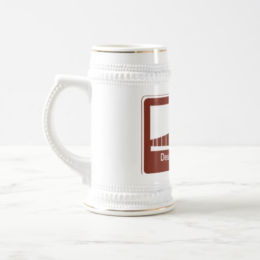 Berliner Mauer 1945-1990, Berliner Mauer, Bierglas (Links)