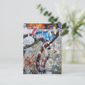 Berliner Mauer bleibt erhalten Postkarte (Stehend Vorderseite)