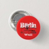 Berliner Mauer Design Button (Vorne & Hinten)