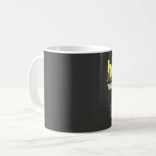 Berliner Mauer Design Kaffeetasse (Vorderseite Links)