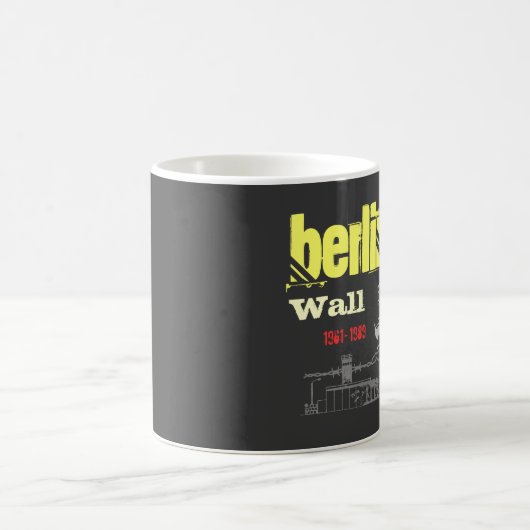 Berliner Mauer Design Kaffeetasse (Mittel)
