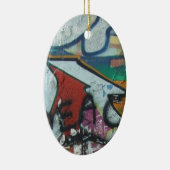 Berliner Mauer Design Keramikornament (Rechts)