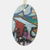 Berliner Mauer Design Keramikornament (Links)