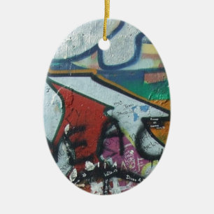 Berliner Mauer Design Keramikornament