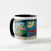 Berliner Mauer, durch Antonio Perri Tasse (Vorderseite Links)