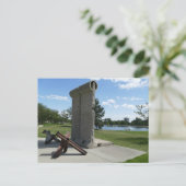 Berliner Mauer, Gedächtnispark, Rapid City, SD - Postkarte (Stehend Vorderseite)