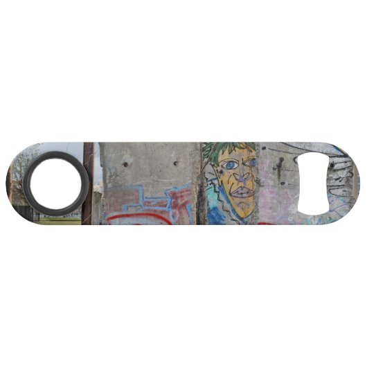 Berliner Mauer Graffiti-Kunst Speed Flaschenöffner (Vorderseite (Horizontal))